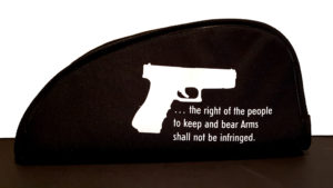 Second Amendment gun case front